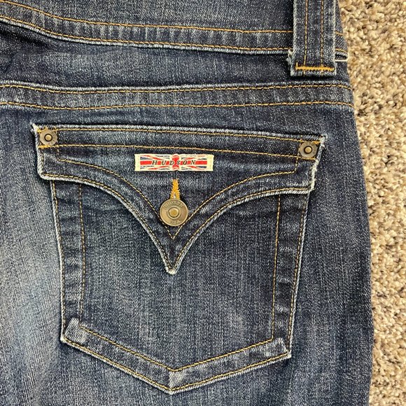 Hudson Bootcut Flap Pocket Jeans - Size 26 - Picture 5 of 11